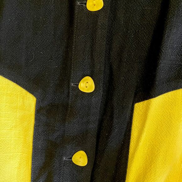 Fashion Brand Company by Penelope Gazin Taxi Linen Mini Dress M Limited Edition - Picture 6 of 8